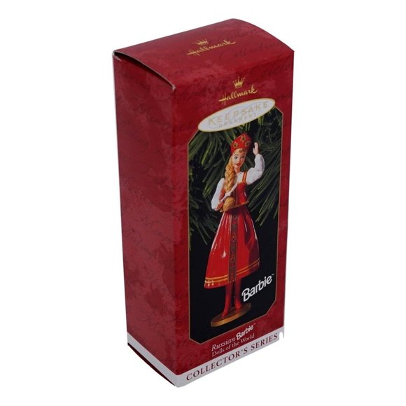 Hallmark Keepsake Ornament Barbie (Russian Barbie) Dolls of the World Series #4 - Picture 8 of 10